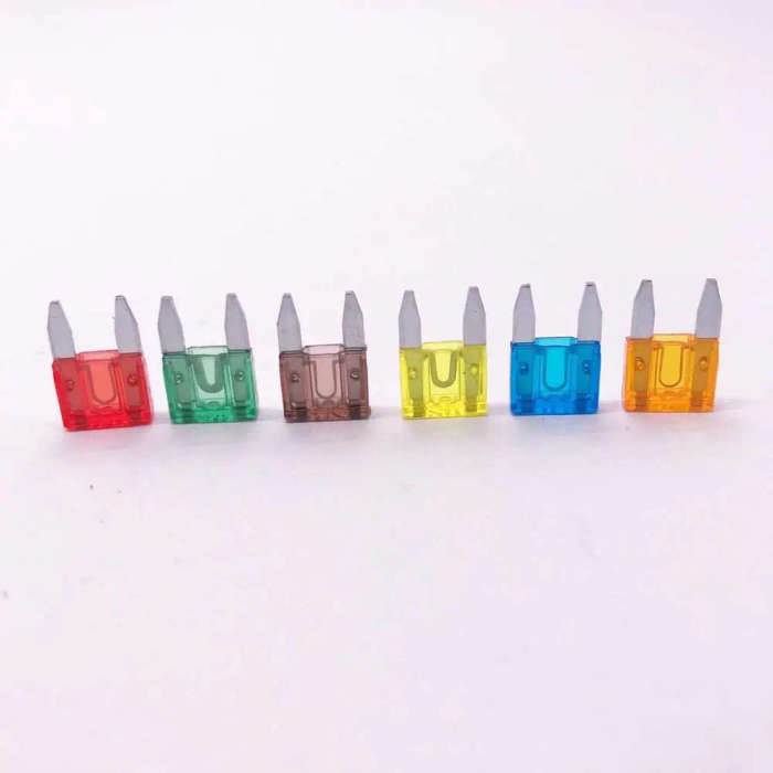 Viecar 100PCS MINI Car Fuses 5A 7.5A 10A 15A 20A 25A 30A Amp with Box Clip Assortment Auto Blade ...