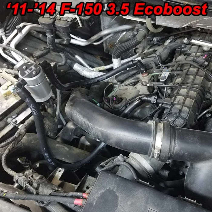 Car Oil Catch Can Oil Separator for Ford F150 Raptor 3.5L Ecoboost Expedition 3.5 EcoBoost