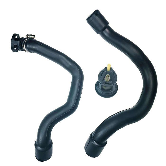 Turbocharger Air Pipe With Valve V763382280 For Peugeot 3008 408 508 1.6T Citroen C4L C5 DS
