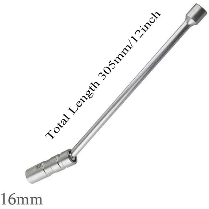 14MM & 16MM 12Inch Swivel Spark Plug Socket Thin Wall netic Spark Plug Socket Removal Tool