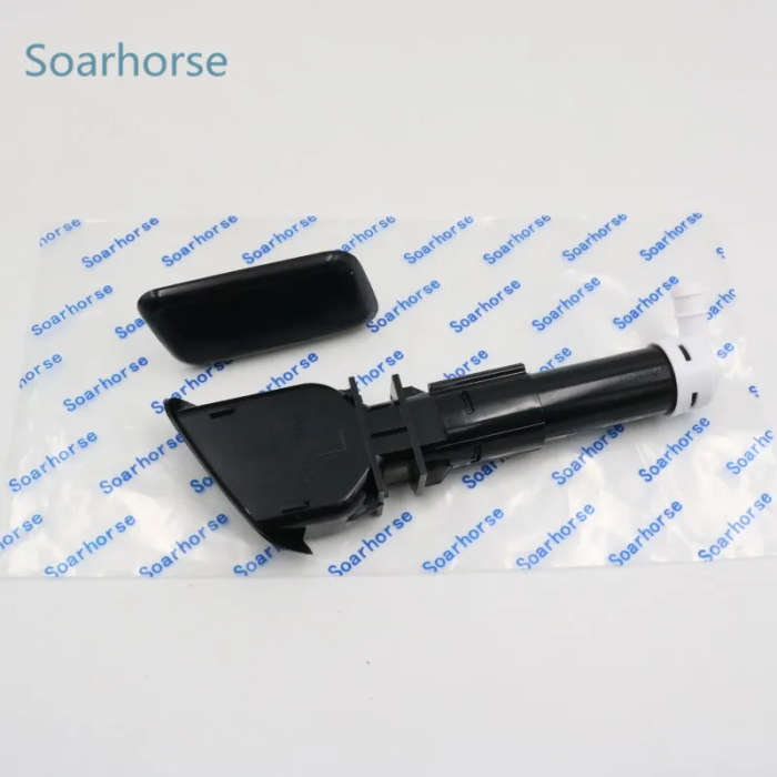 Car Headlamp Headlight Washer Sprayer Nozzle with Cover Cap For Mitsubishi ASX 2010-15