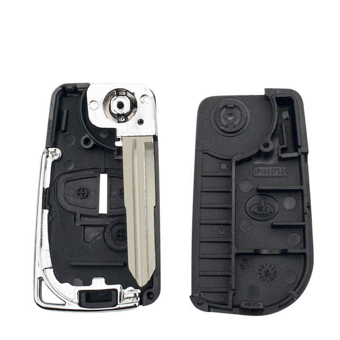 For Mitsubishi Lancer EX Evolution Grandis Outlander 3 Buttons Remote Key Shell Case(Left Groove)