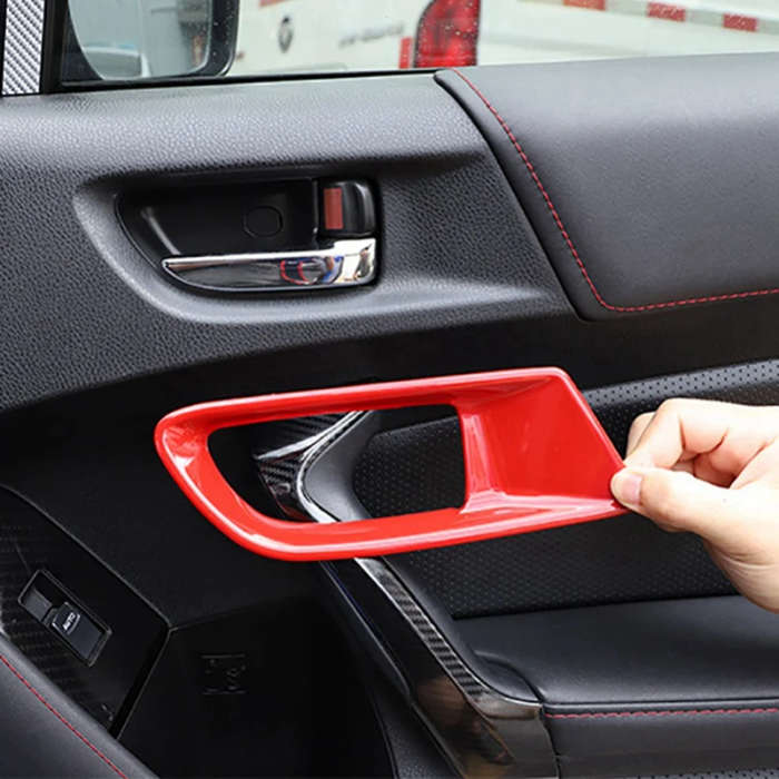 For Subaru BRZ Toyota 86 Car Inner Door Handle Cover Front Reading Lamp Trim Decorative Frame