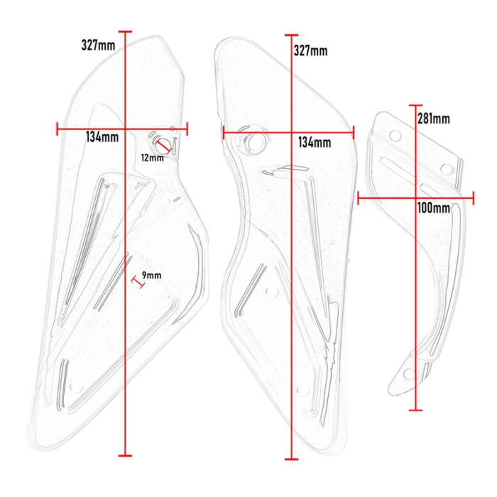 Motorcycle Belly Pan Lower Fairing Chassis Engine Guard Cover Protector for Kawasaki Z900RS