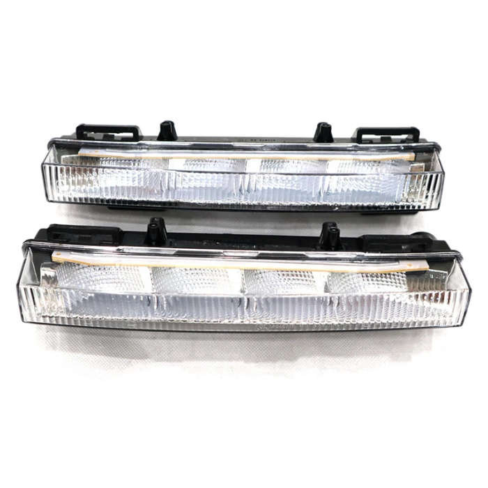 1 Pair Front LED Daytime Running Light for Mercedes Benz GL350 GL450 GL550 GL63 AMG 2013-2016