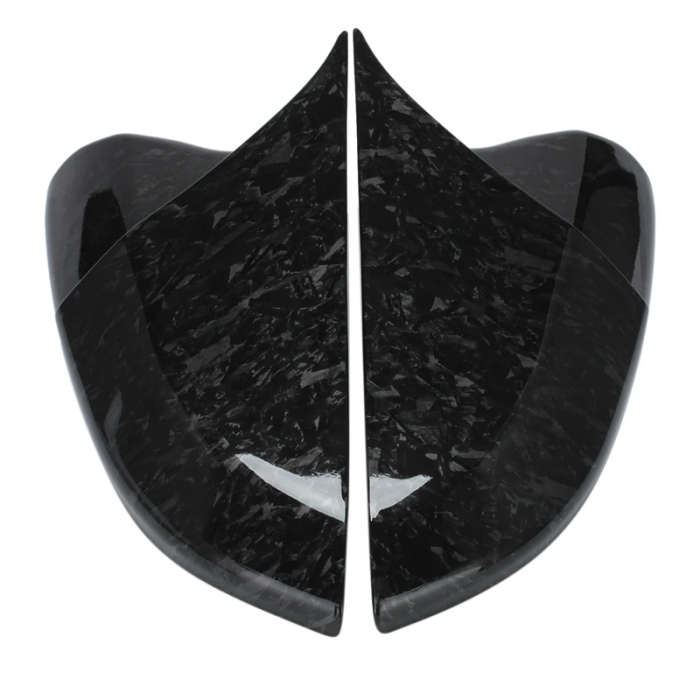 Car Forged Carbon Pattern Side Rear View Mirror Cover For Honda Civic 2016-2021