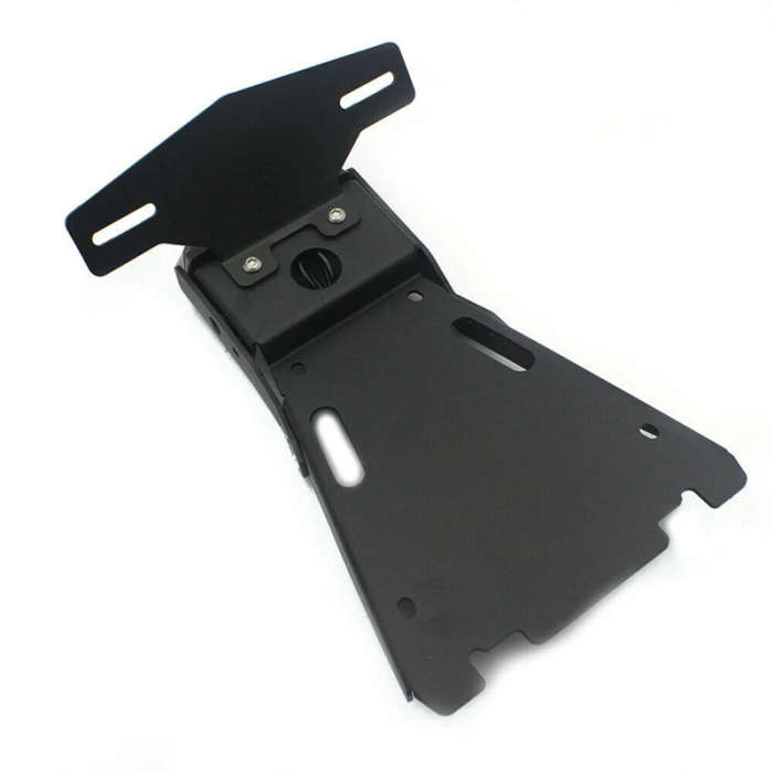 Motorcycle Black Tail Mount License Plate Bracket Brake Rear Lamp Taillight for-BMW R NINE T R9T