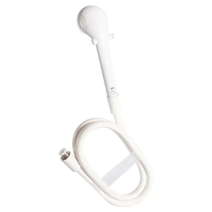 RV Shower Head with Hose for RV, Camper, Van, Travel Trailer, Motorhome and Boat, White
