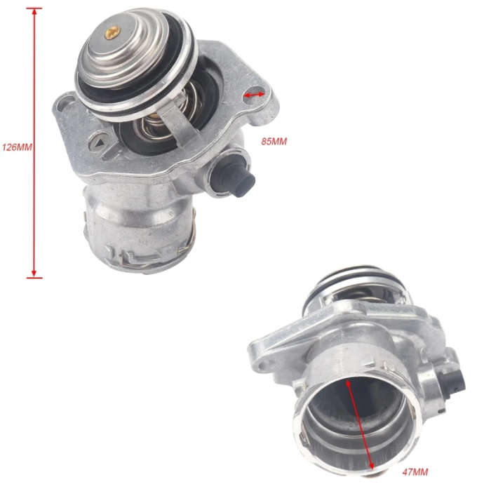 Car Thermostat Assembly 2722000015/URO012656 for Mercedes-Benz C230 C250 CLK350 E280 GLK350 R350