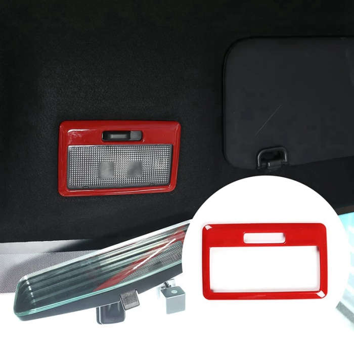 For Subaru BRZ Toyota 86 Car Inner Door Handle Cover Front Reading Lamp Trim Decorative Frame