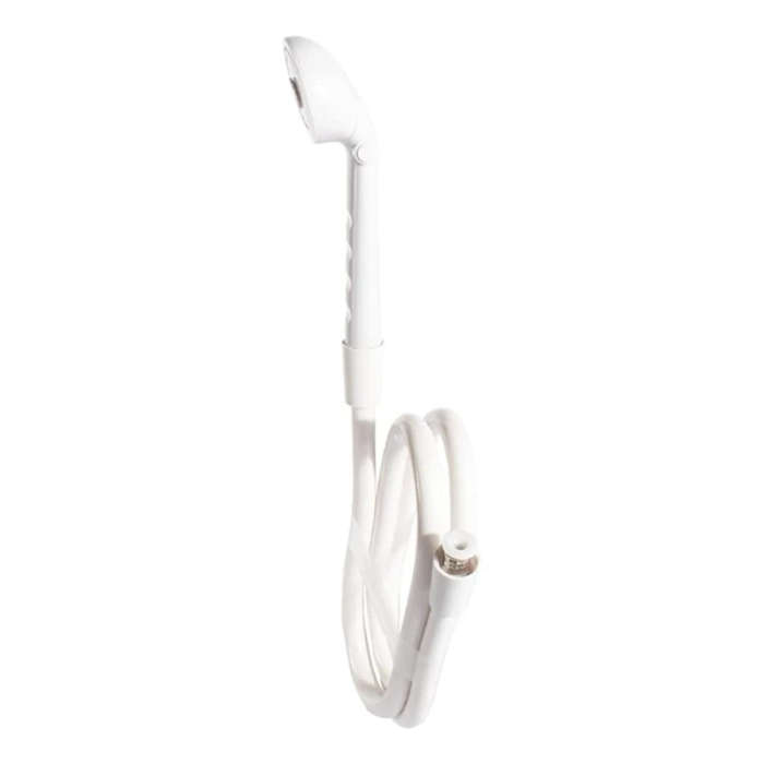 RV Shower Head with Hose for RV, Camper, Van, Travel Trailer, Motorhome and Boat, White