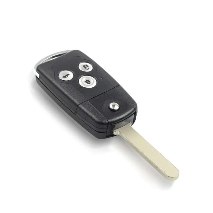 2/3/3+1 Buttons Remote Key Shell Case Flip For Honda Fit CRV Civic Insight Ridgeline HRV Jazz