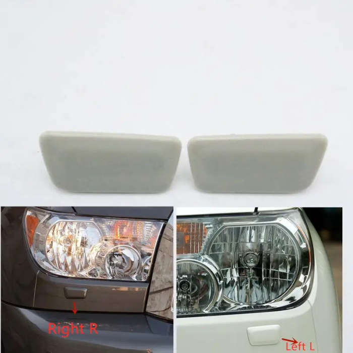 For Toyota SEQUOIA 2008-2018 Headlight Head Lamp Washer Sprayer Nozzle Jet Cover Cap