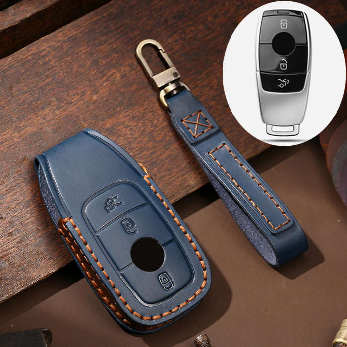 Car Key Cover For Mercedes Benz W203 W210 W211 W124 W202 W204 W212 W176 AMG 2017 E Class W213