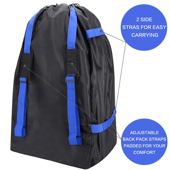 Car Seat Travel Bag Waterproof Car Seat Booster Backpack Cover Easy Carry