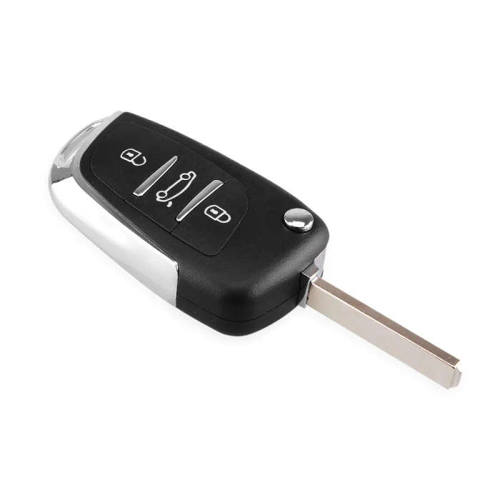 Modified Remote Entry Key Fob Shell Case 3 Buttons for CITROEN C2 C3 C4 C5 C6 C8