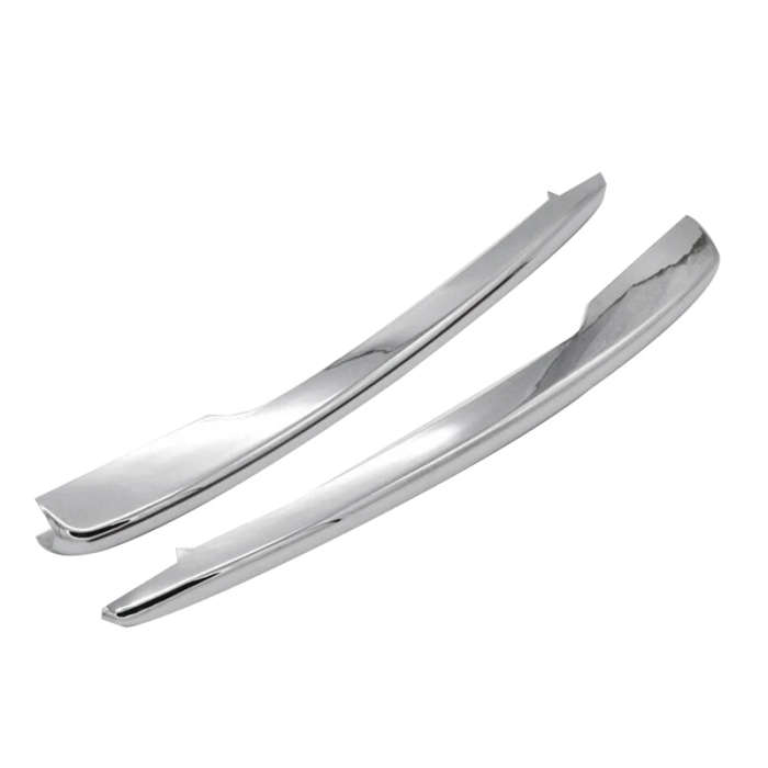 Car Front Bumper Fog Light Eyelid Molding Cover Strip Trim for VOLVO XC90 2016-2020