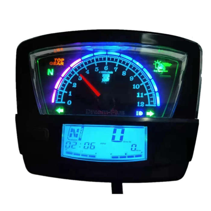 for Honda EX5 Speedometer Colors LCD Digital Odometer Dashboard Speedometer Meter Tachometer