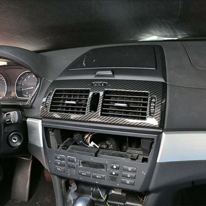 Car Central Control Air Outlet Frame Air Conditioning Air Outlet Decorative Frame for BMW- X3