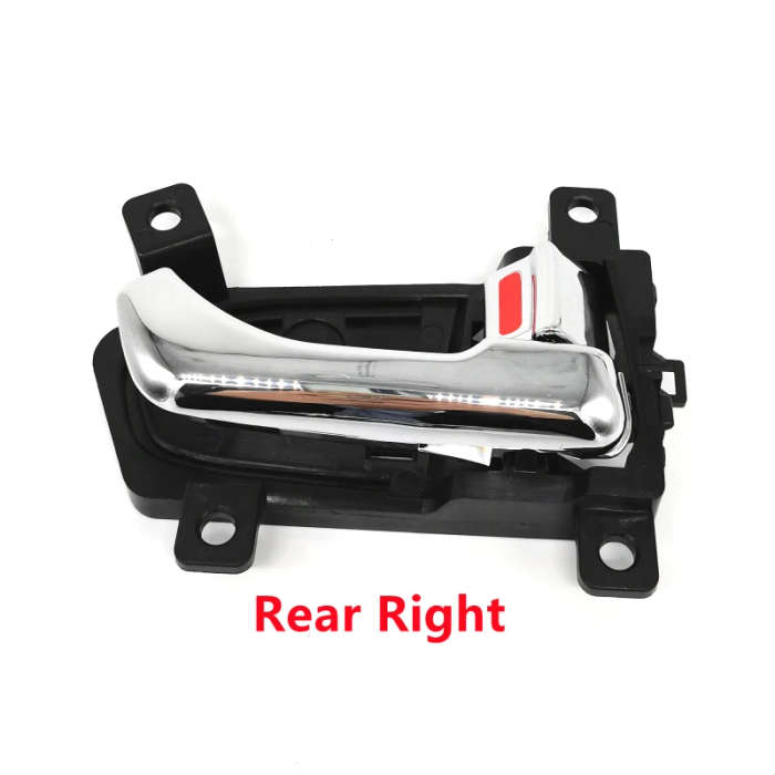 Front Rear Left Right Chrome Inside Door Catch Handle For Kia Sportage 2011-2015