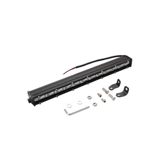 14in Ultra-Slim Single Row Off Road LED Light Bar 3600LM 36W Waterproof Spot Flood Combo Ligh
