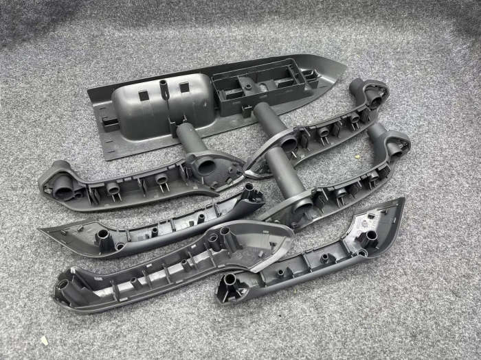 for vw Touran door handle frame Inner Armrest Door Grab Handle Cover window Switch Bezel