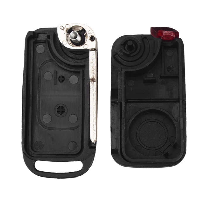 2pcs Flip Folding car Shell Remote Key Fob Case For Mercedes Benz E113 A C E S W168 W202 W203