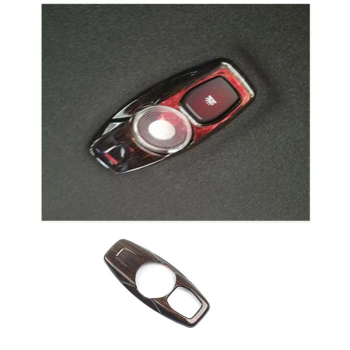 Wood Grain for Ford Ranger Everest Endeavor 2015+ Rear Reading Light Lamp Cover Trim