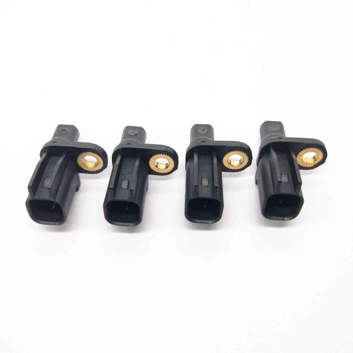 4PCS Rear L/R ABS Wheel Speed Sensor For FORD FOCUS C-MAX GALAXY KUGA MONDEO S-MAX VOLVO