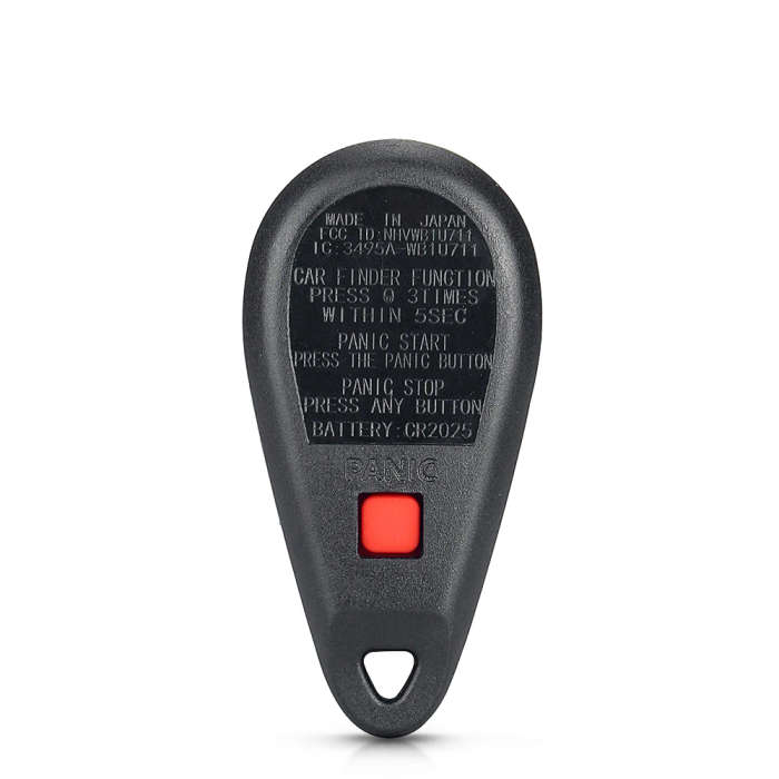 Remote Alarm Control Key Fob For Subaru Forester B9 Tribeca Legacy Outback 3 Buttons 433Mhz FSK