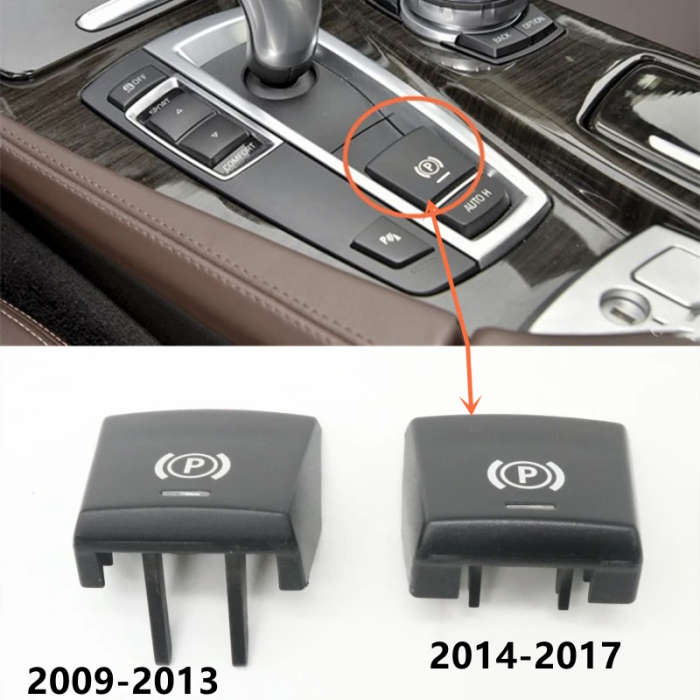 Parking Brake P Button Switch Cover For BMW 5 6 X3 X4 F10 F11 F06 F12 F13 F25 F26 2009-17