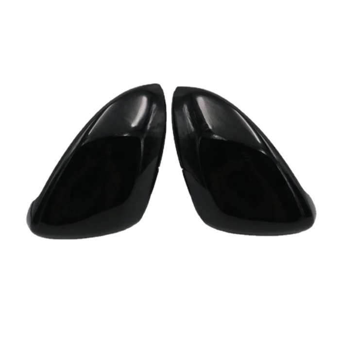 One Pair Gloss Black Side Door Wing Mirror Cover RearView Mirror shell cap For VW Golf MK7 Variant