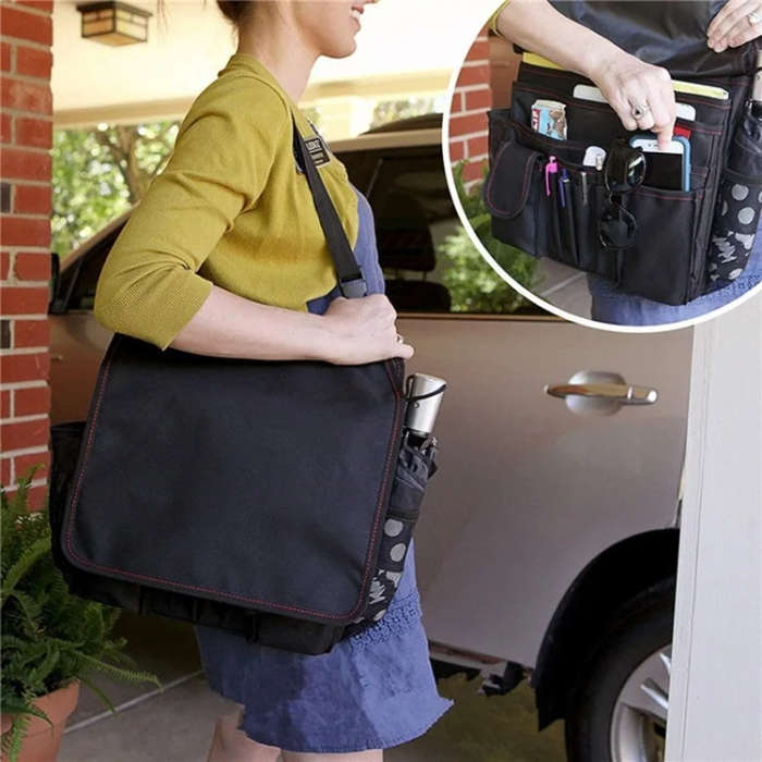 Short Car Storage Bag Car Tablet Computer File Storage Bag