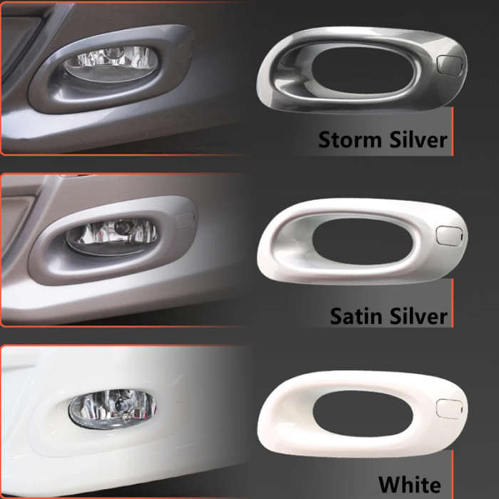 Front Bumper Fog Lights Cover Hood Frame Foglamp Surround For Honda FIT JAZZ GE6 GE8 2012 2013 2014