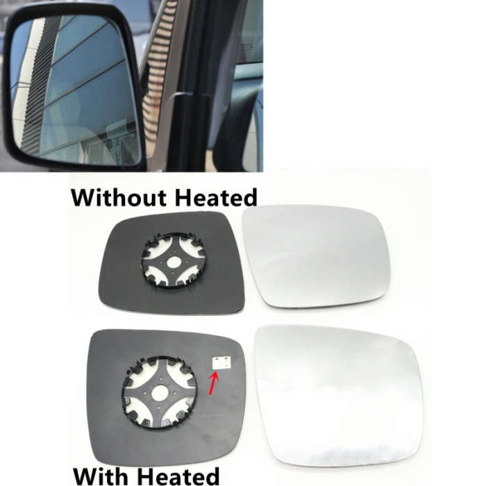 For Nissan NV200 2010-2018 Side Rearview Mirror Glass Reversing Mirror Lens With Heated