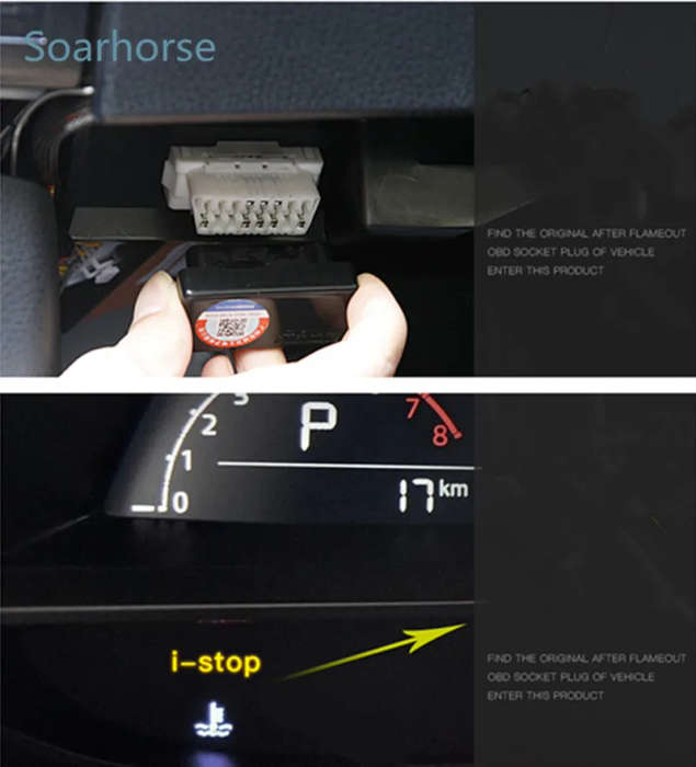 For Mazda Auto Stop Start Engine System Off Device Control Intelligent Sensor Plug
