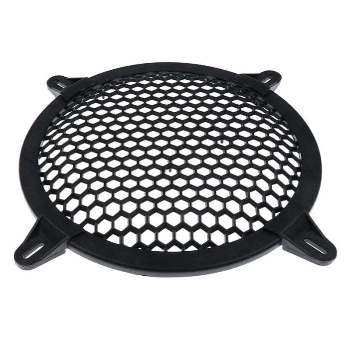 2 Pcs Subwoofer Grid Car Speaker Amplifier Grill Cover Mesh - 8 Inch & 10 Inch