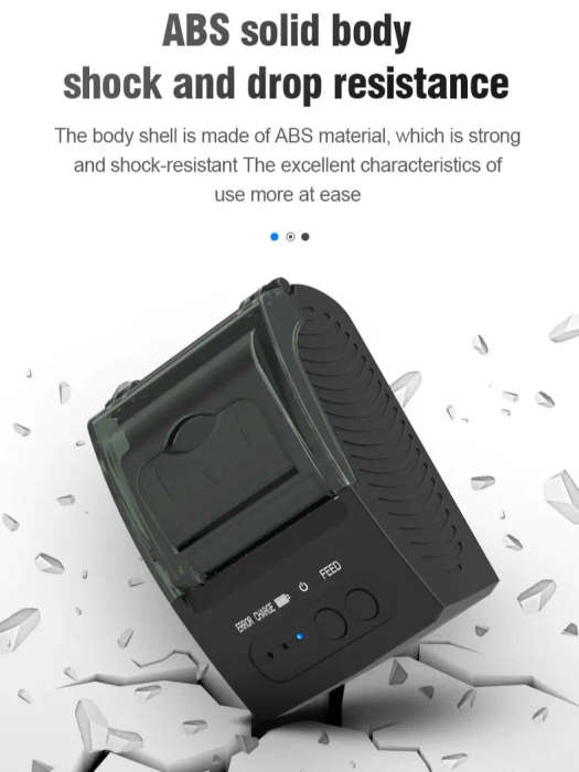 Portable USB Bluetooth Thermal Receipt Printer