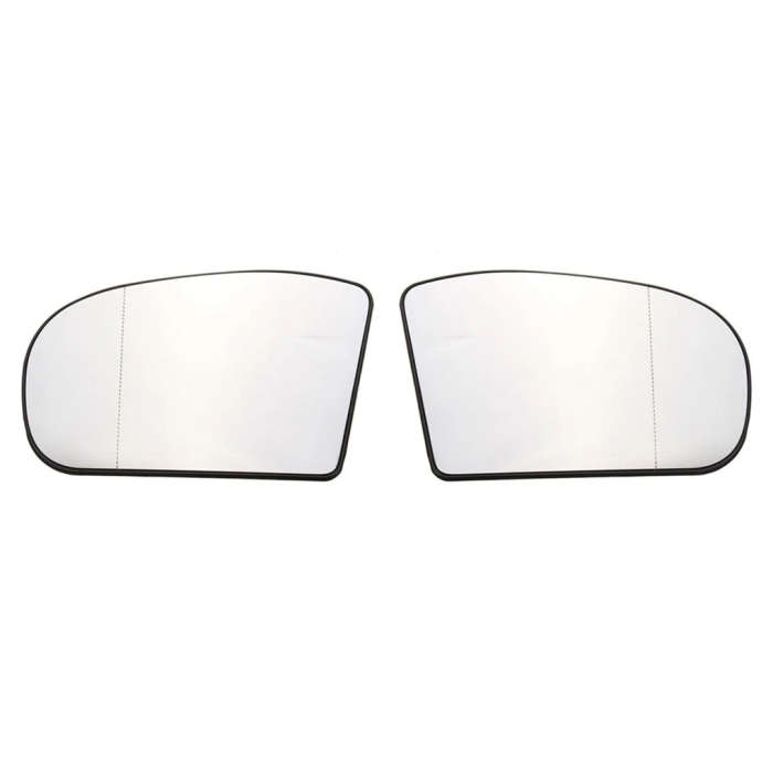 Right and Left Side Rearview Mirror Glass Len Replacement for Mercedes Benz W203 W211