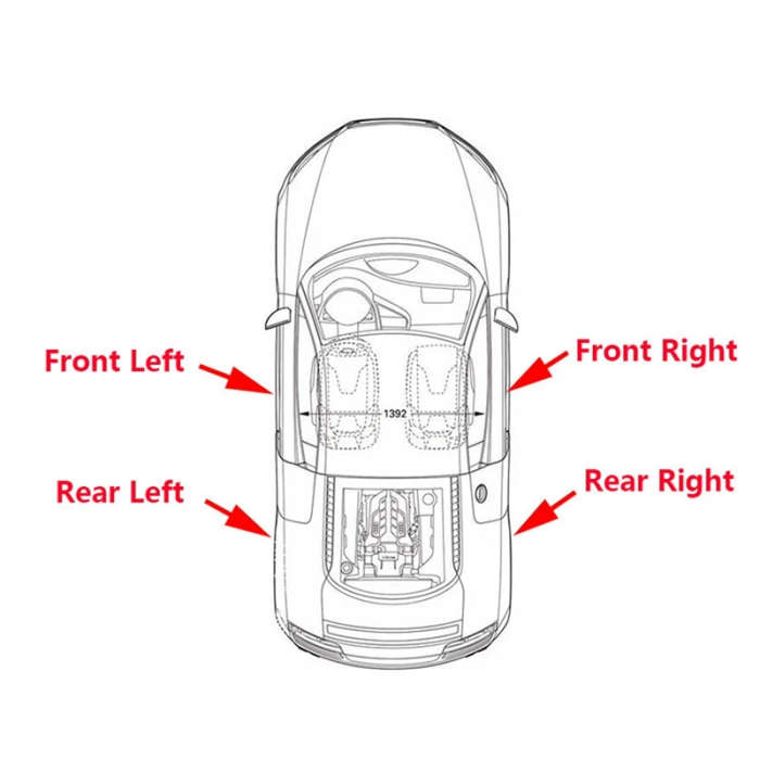 82650H1020 83660H1020 For Hyundai Terracan Outside Door Handle Catch Unpainted Or Chrome Left Right