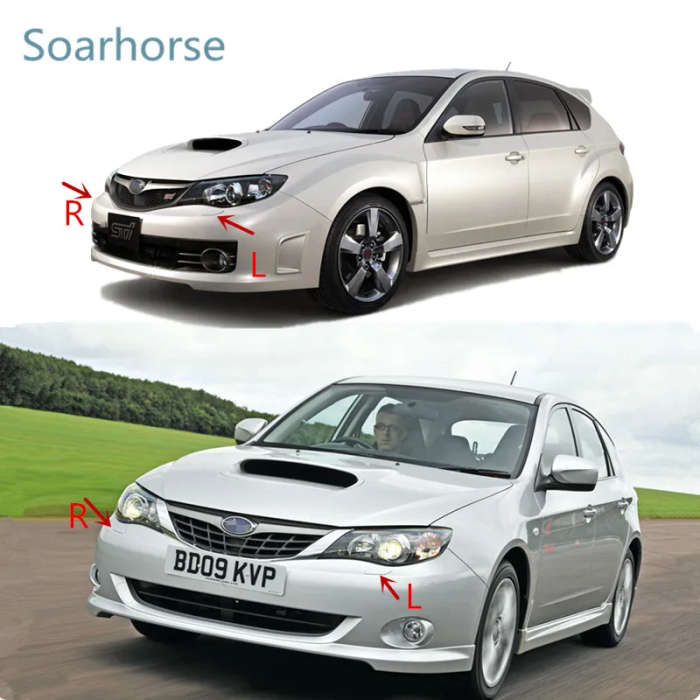 Headlight Washer Nozzle Cover Headlamp Water Spray Jet Cap For Subaru