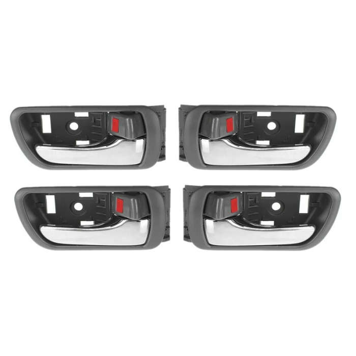 4Pcs Inner Inside Door Handle Chrome for Toyota Camry CV36 69206-33030LH 69205-33040RH