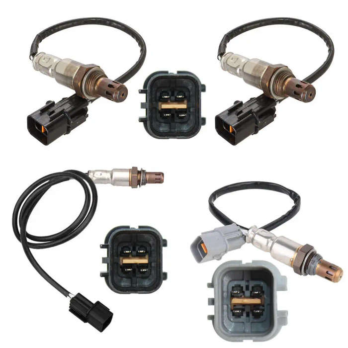 4Pcs Up+Downstream Oxygen O2 Sensor For 2013-2016 Hyundai Genesis Coupe 3.8L V6