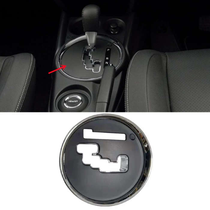 For Mitsubishi ASX 2013-2018 Car Gear Shift Lever Panel Decorative Frame Trim Cover