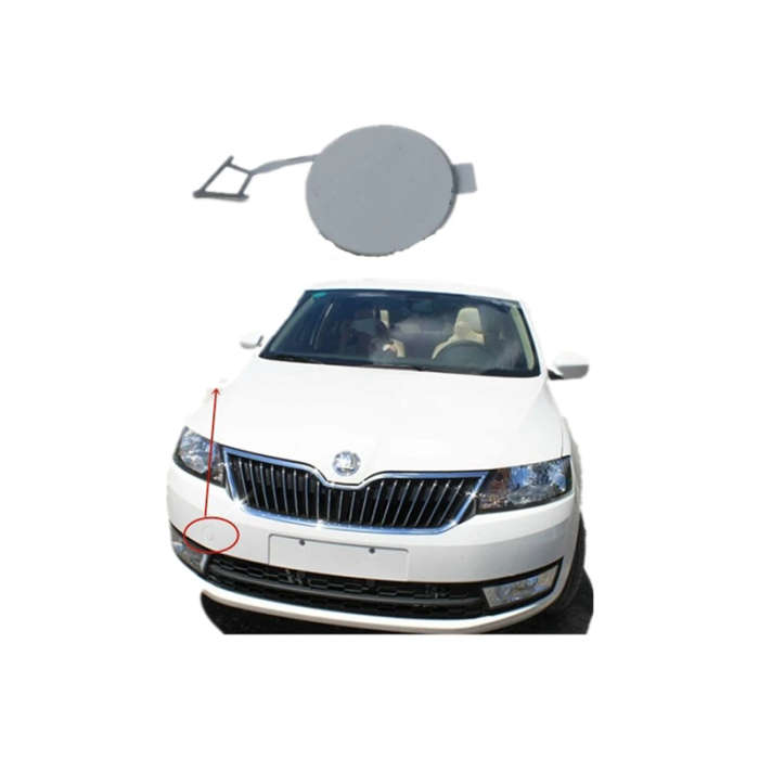 Car Front bumper Tow Hook Cover Cap For Skoda Rapid 2013 2014 2015 2016 2017