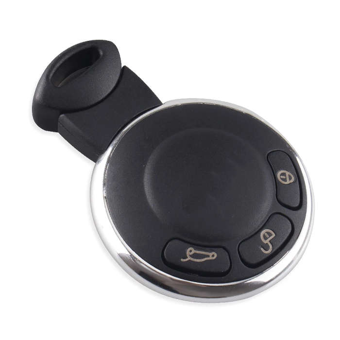 3 Buttons Remote Smart Card Car Key Shell Cover Case FOB For BMW Mini Cooper R56 Auto Smart Key