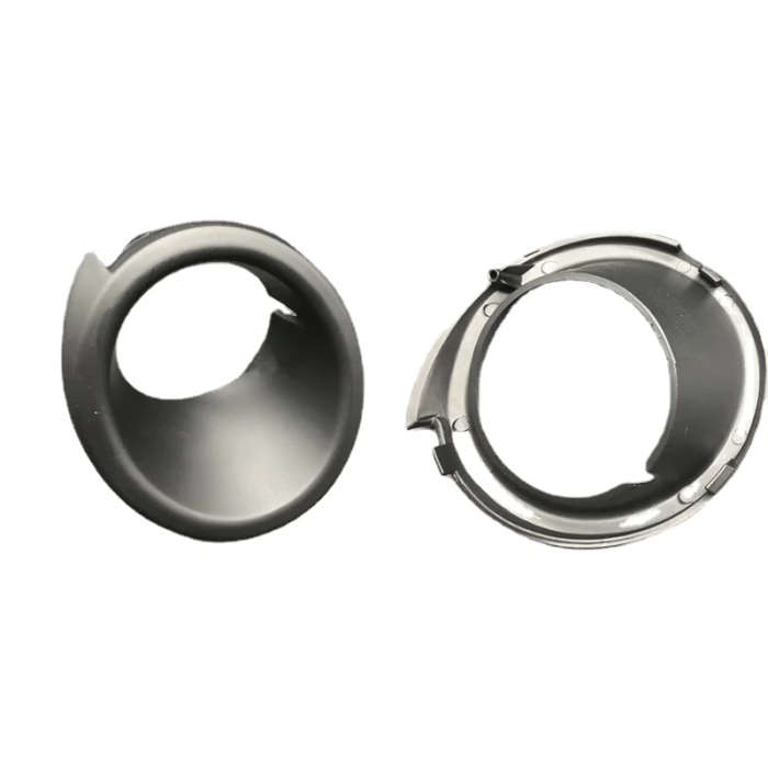 2 Pcs Chrome Front Bumper Fog Lamp Shell Cover Fog light Frame For Chevrolet Captiva 2007-10