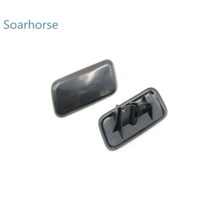 For Mitsubishi ASX 2010-2015 Car Headlight washer Sprayer nozzle cover Headlamp cleaning jet cap