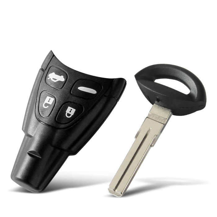 For Saab 9-3 93 2003-07 Car Remote Key Car Smart Key Fob LTQSAAM433TX PCF7946AT ID46 Chip