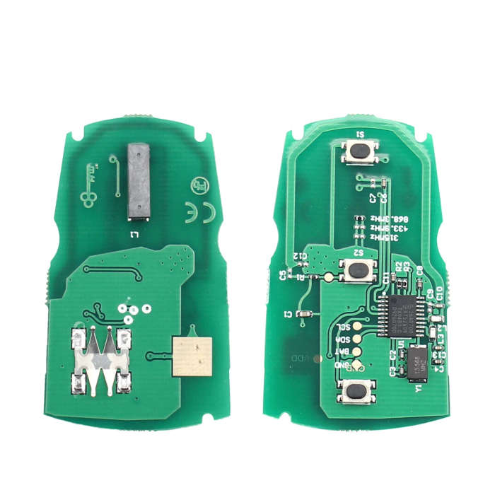 Remote Control Car Key Fob Case PCF7945 Chip KR55WK49123 for BMW E60 E61 E70 E71 E72 E81 E82 E87 E88